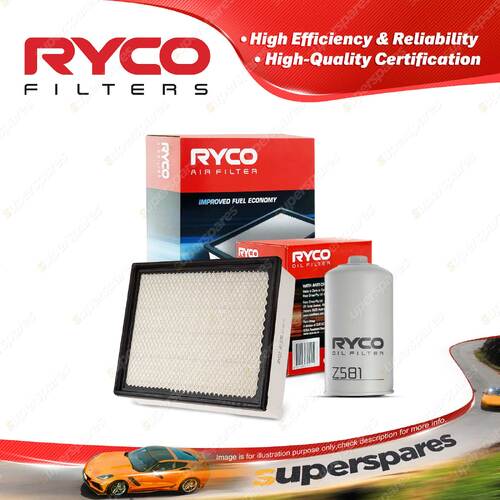 Ryco Oil Air Filter for Volkswagen Caravelle Kombi T4 V5 Transporter T4 5cyl