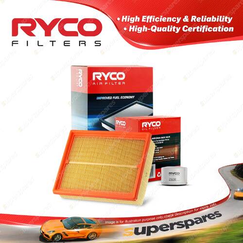 Ryco Oil Air Filter for Renault Laguna EXS20 4cyl 2L Petrol F4RK 09/2002-2007