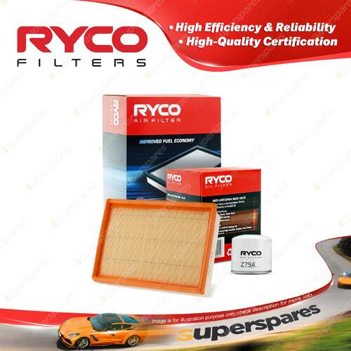 Ryco Oil Air Filter for Hyundai Accent LC 4cyl 1.5L 1.6L Petrol G4ED G4ECX