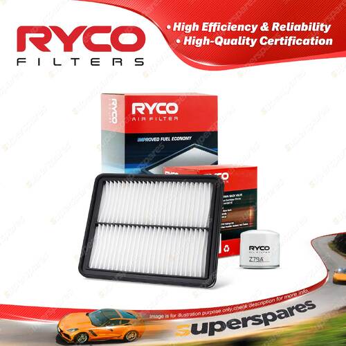 Ryco Oil Air Filter for Kia Sorento BL V6 3.5L 3.8L Petrol G6DA G6CU