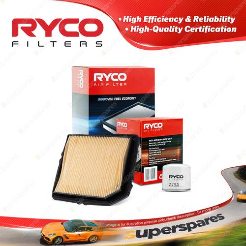 Ryco Oil Air Filter for Honda Concerto MA2 MA3 Crx ED9 4cyl 1.6L Petrol ZC D16A8