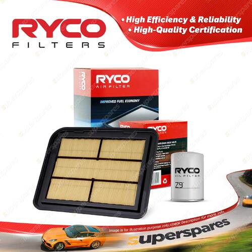 Ryco Oil Air Filter for Ford Fairmont Fairlane BA I-II 6cyl 4L Barra182