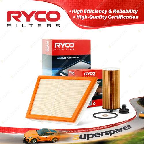 Ryco Oil Air Filter for Mini Cooper S F55 F56 One F56 Turbo Petrol