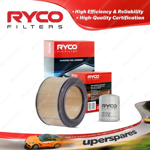 Ryco Oil Air Filter for Suzuki Sierra SJ413 4cyl 1.3L Petrol 10/1984-1999