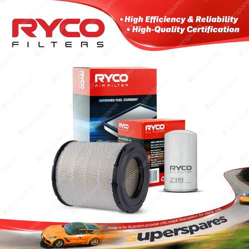 Ryco Oil Air Filter for Hino Dutro 5000 5500 6000 6500 7500 8500 T/Diesel