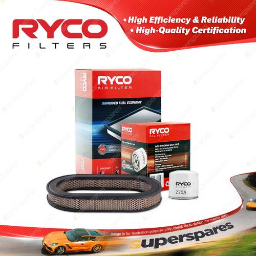 Ryco Oil Air Filter for Mazda 323 Protege BD 1.3L 1.5L Petrol E3 E5 81-85