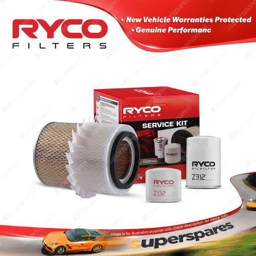 Ryco Oil Air Fuel Filter Service Kit for Daihatsu F50 F55 F60 1979-1984