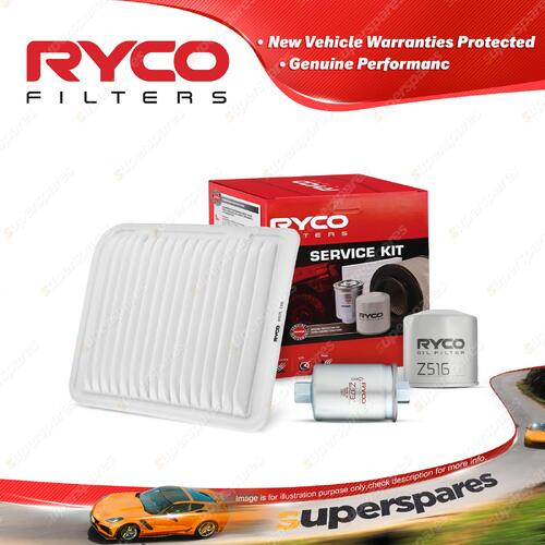 Ryco Oil Air Fuel Filter Service Kit for Ford Fpv F6 Tornado Typhoon BA BF Force