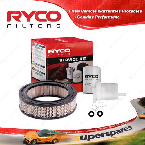 Ryco Oil Air Fuel Filter Service Kit for Holden Commodore VB VC VH VK VH VB