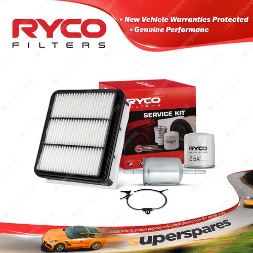 Ryco Oil Air Fuel Filter Service Kit for Holden Rodeo RA Y24SE C24SE Colorado RC