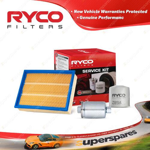 Ryco Oil Air Fuel Filter Service Kit for Landrover Discovery Series 1 1993-2005