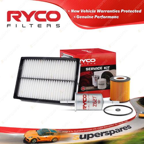 Ryco Oil Air Fuel Filter Service Kit for Mazda Mazda 3 BK MPS SP23 2004-2009