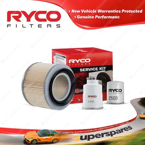 Ryco Oil Air Fuel Filter Service Kit for Nissan Patrol GU II III IV