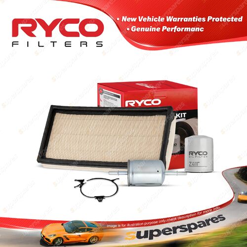 Ryco Oil Air Fuel Filter Service Kit for Proton Persona CM S16 BT Satria Gen