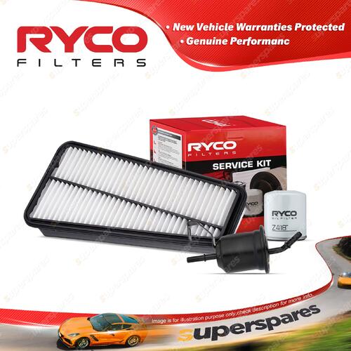 Ryco Oil Air Fuel Filter Service Kit for Toyota Hilux GGN15 GGN25 04/2005-On