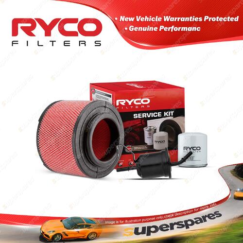 Ryco Oil Air Fuel Filter Service Kit for Toyota Hilux TGN16R 04/2005-On