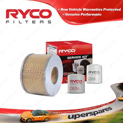 Ryco Oil Air Fuel Filter Service Kit for Toyota Hilux Surf 1987-1994