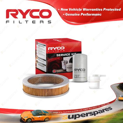 Ryco Oil Air Fuel Filter Service Kit for Toyota Celica RA24 40 Hilux RN36 46