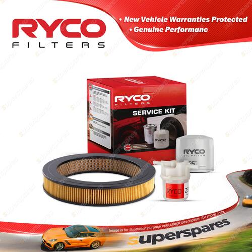 Ryco Oil Air Fuel Filter Service Kit for Holden Barina MB ML 4cyl 1.3L Petrol