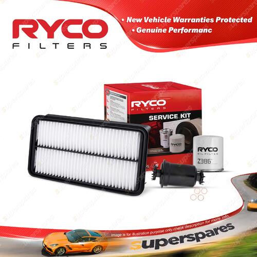 Ryco Oil Air Fuel Filter Service Kit for Toyota Mr2 SW20 Mrs ZZW30R