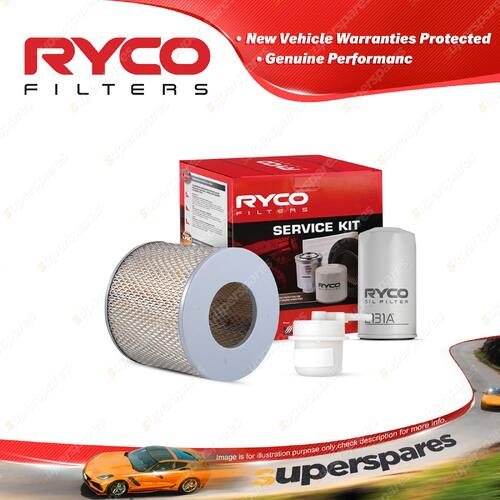 Ryco Oil Air Fuel Filter Service Kit for Toyota 4 Runner YN63 Hilux RN105 110 85