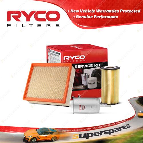 Ryco Oil Air Fuel Filter Service Kit for Volvo V40 V40 B5204TX B5254TX 2013-On