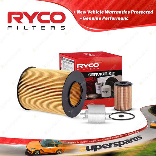 Ryco Oil Air Fuel Filter Service Kit for Mercedes Benz A140 A160 A190 W168