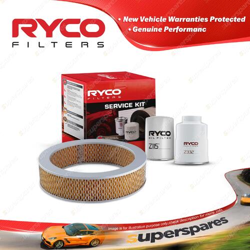 Ryco Oil Air Fuel Filter Service Kit for Nissan Navara D21 02/1988-1992