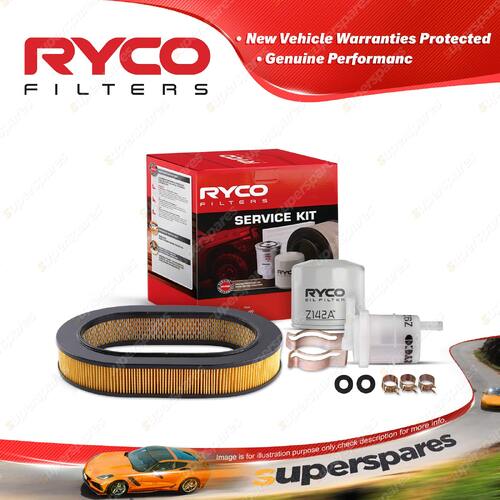 Ryco Oil Air Fuel Filter Service Kit for Mitsubishi Cordia AA 4G37B AB AC