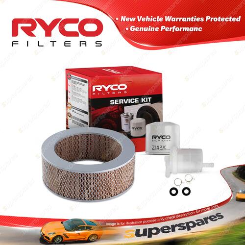 Ryco Oil Air Fuel Filter Service Kit for Mitsubishi Pajero NA NB NC 4G54 ND