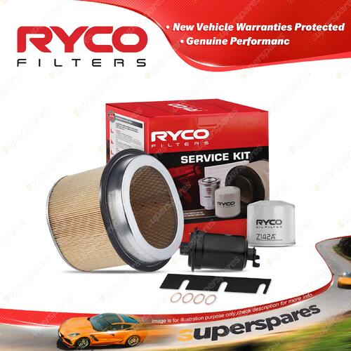 Ryco Oil Air Fuel Filter Service Kit for Mitsubishi Lancer CA CB 4G61