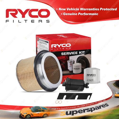 Ryco Oil Air Fuel Filter Service Kit for Mitsubishi Lancer Gsr CB CC 1990-1992