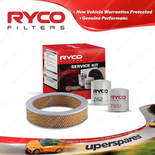 Ryco Oil Air Fuel Filter Service Kit for Jeep Renegade Wagoneer 1981-1982