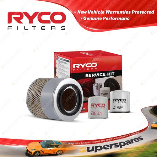 Ryco Oil Air Fuel Filter Service Kit for Holden Rodeo TFR54 TFR55 G3 6 TFR6 R7 9