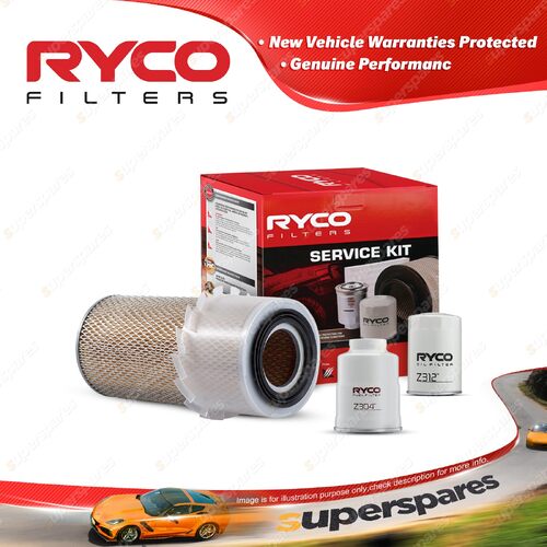 Ryco Oil Air Fuel Filter Service Kit for Mitsubishi L200 Express MC MD