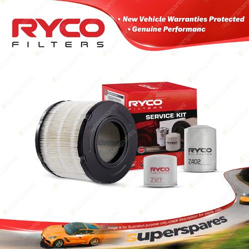 Ryco Oil Air Fuel Filter Service Kit for Holden Rodeo TFR6 TFS6 R9 RA