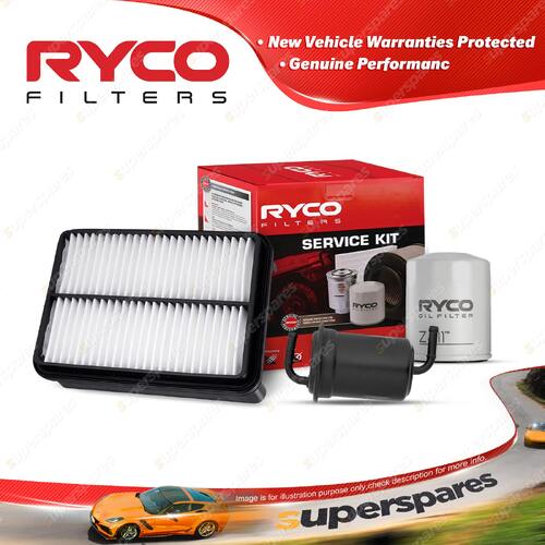 Ryco Oil Air Fuel Filter Service Kit for Mazda 929 929L HD 07/1991-11/1997