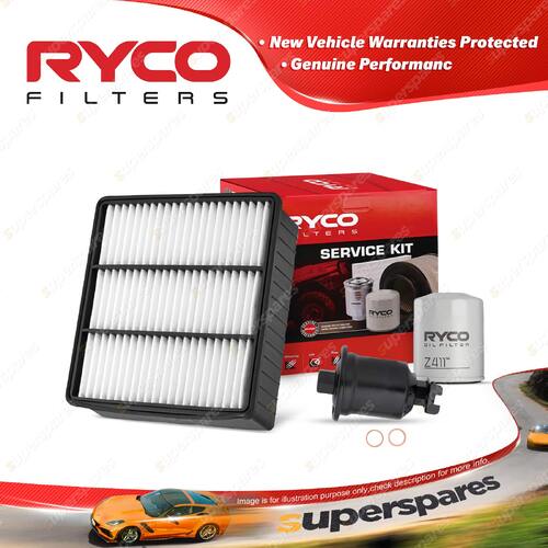 Ryco Oil Air Fuel Filter Service Kit for Mitsubishi Lancer Mirage CE 4G15 4G93