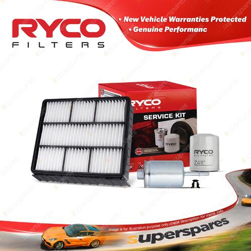 Ryco Oil Air Fuel Filter Service Kit for Mitsubishi Magna TE 4G64-S4 96-1999