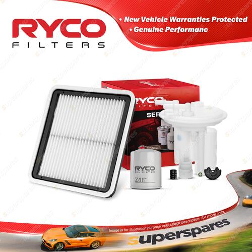 Ryco Oil Air Fuel Filter Service Kit for Subaru Forester SHM Xv G4X