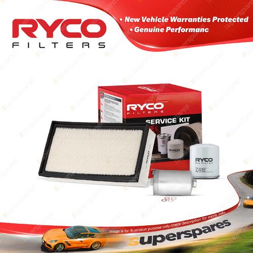 Ryco Oil Air Fuel Filter Service Kit for Saab 9-3 2.0i 96kW 2.0T 113kW