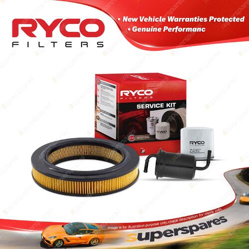 Ryco Oil Air Fuel Filter Service Kit for Mazda 121 Hatch DB 121L DB