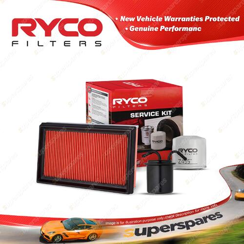 Ryco Oil Air Fuel Filter Service Kit for Subaru Liberty BC5 BF5 RS Turbo