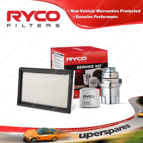 Ryco Oil Air Fuel Filter Service Kit for Subaru Liberty BE BE5 B4 Twin Turbo