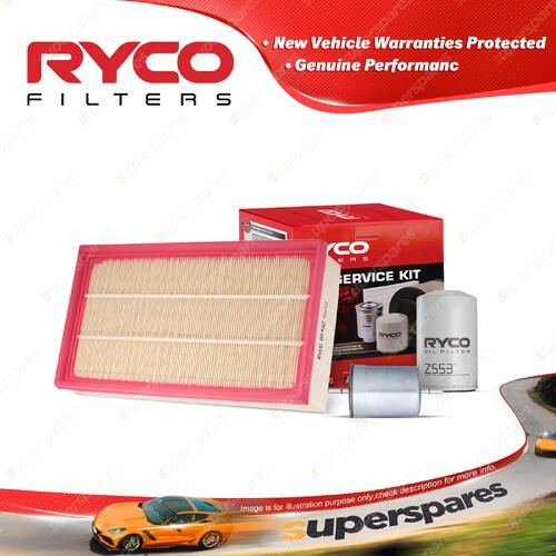 Ryco Oil Air Fuel Filter Service Kit for Audi A3 S3 8L 1.6i 1.8 1.8T Qt