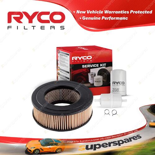 Ryco Oil Air Fuel Filter Service Kit for Toyota Corolla KE55 KE70 1.1L 1.2L 1.3L