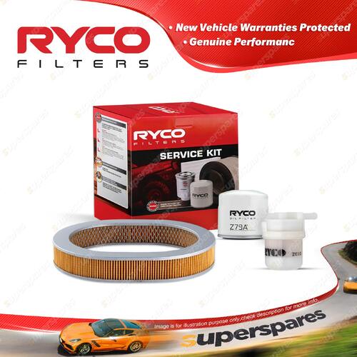 Ryco Oil Air Fuel Filter Service Kit for Honda Civic EE ED EG D15B4