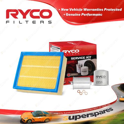 Ryco Oil Air Fuel Filter Service Kit for Audi A6 Allroad C5 S4 B5 Qt