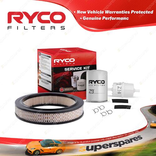 Ryco Oil Air Fuel Filter Service Kit for Ford Falcon XA XB XY 200ci 250ci 200ci