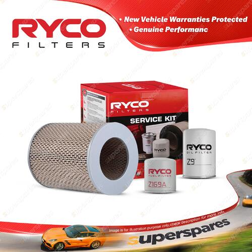 Ryco Oil Air Fuel Filter Service Kit for Toyota 4 Runner LN60 Toyoace LY30 LY31